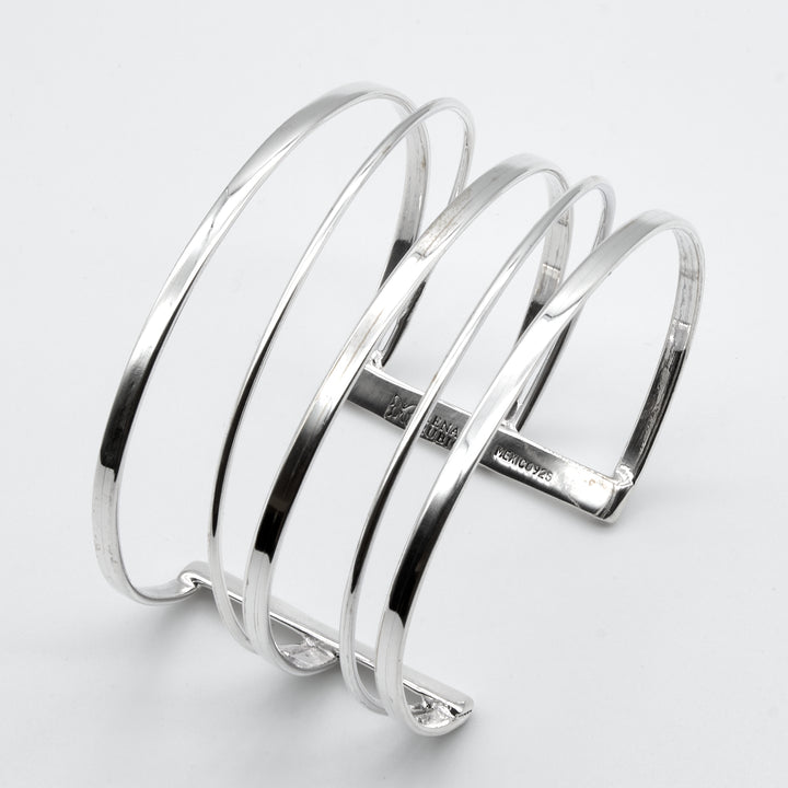 5 Silver Strand Wide Cuff