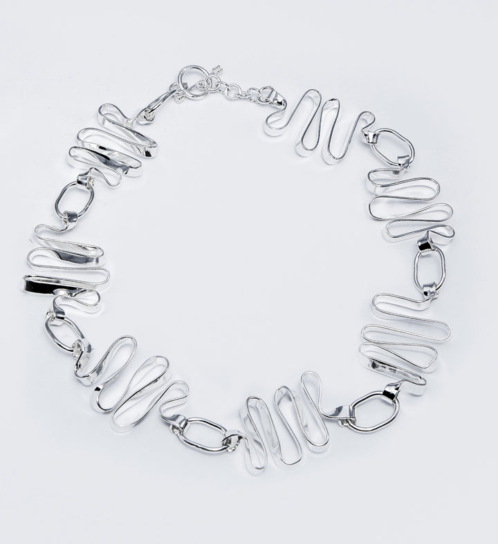 Candy Swirl Silver Necklace - Renata Rubio 92.5