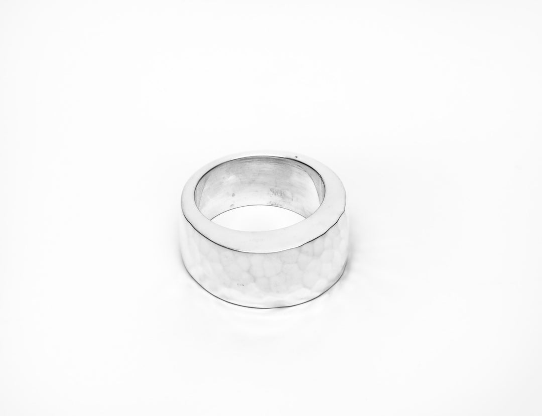 Domed Silver Ring