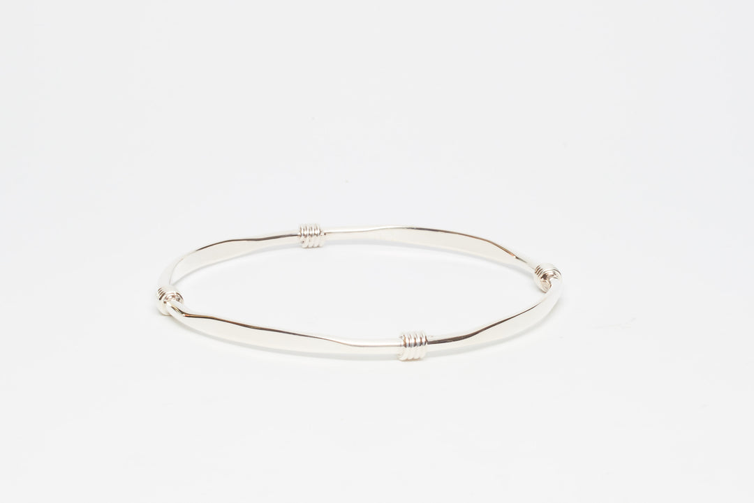 Lifesaver Silver Bangle - Renata Rubio 92.5