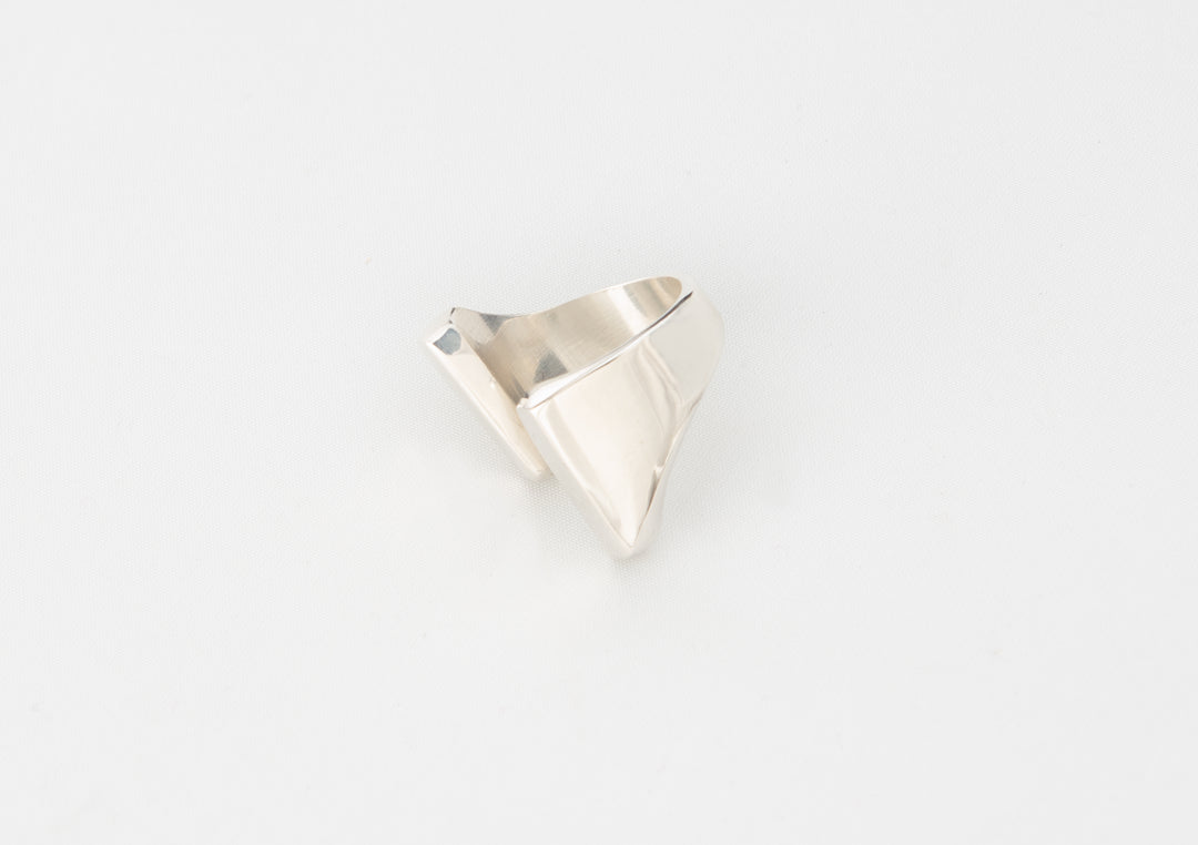 Rectangle Split Silver Ring - Renata Rubio 92.5 - RJL796