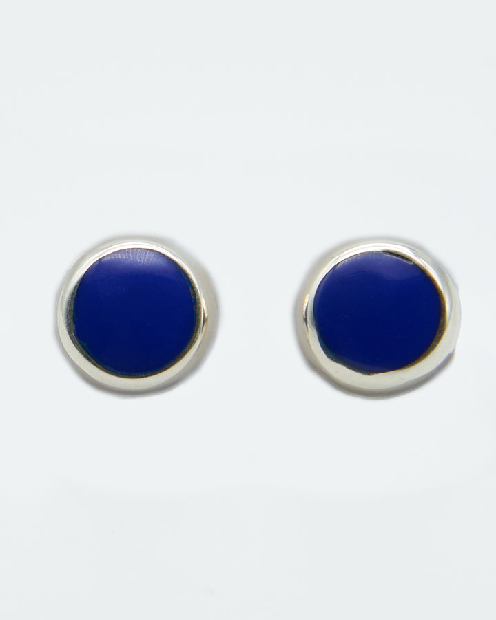 Round Silver Studs - Renata Rubio 92.5 - EET800-R-AB