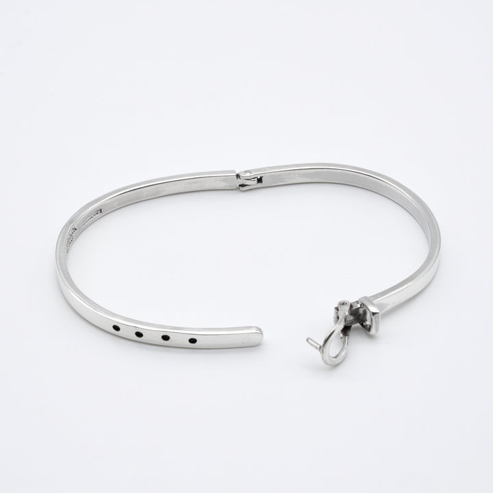 Silver Belt Bangle - Renata Rubio 92.5