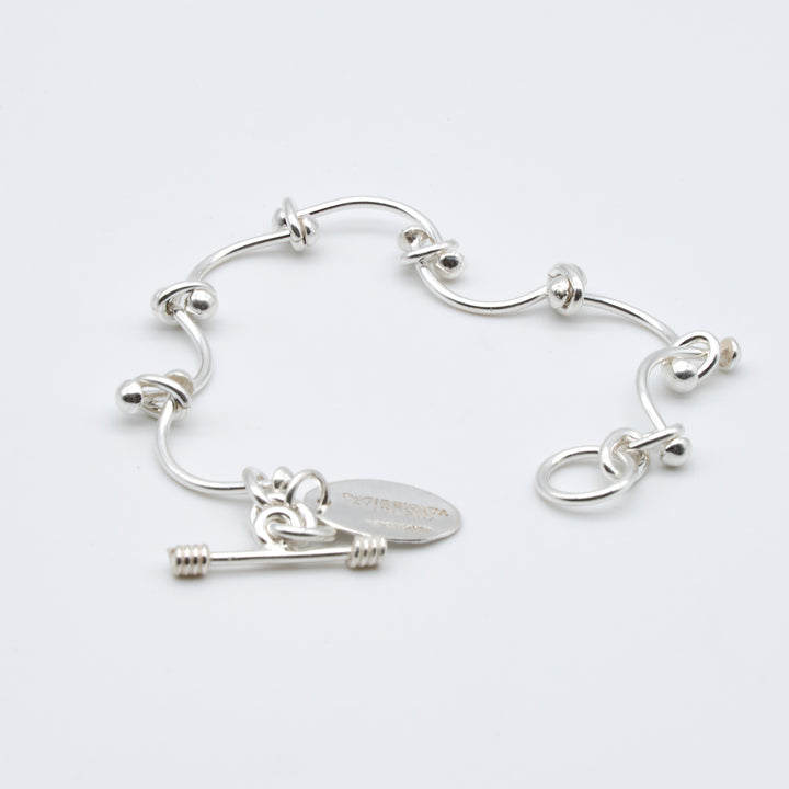 Silver Bone Bracelet - Renata Rubio 92.5