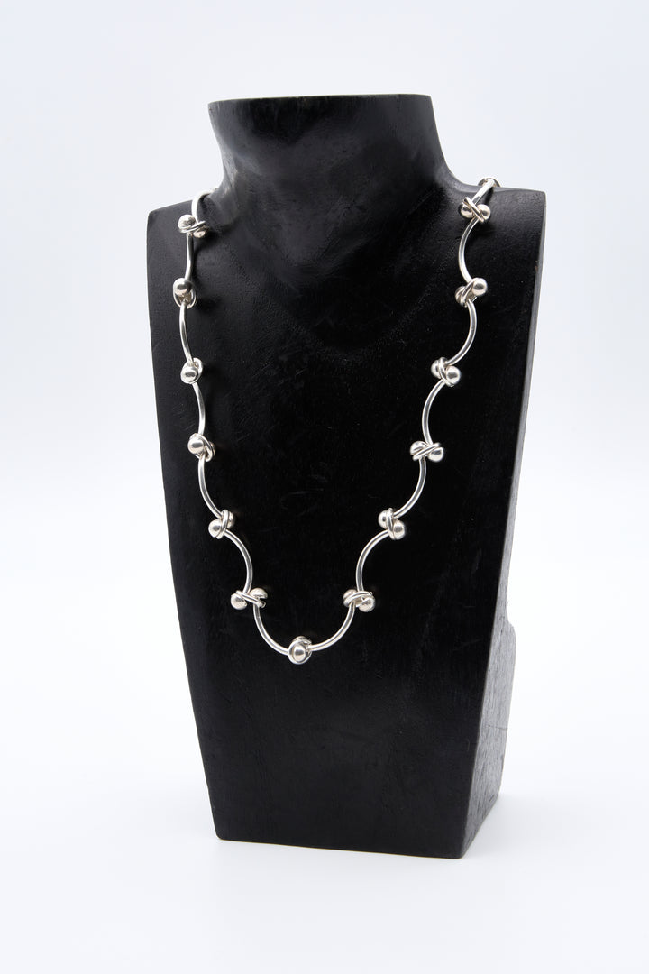 Silver Bone Bracelet - Renata Rubio 92.5 - BAJ382