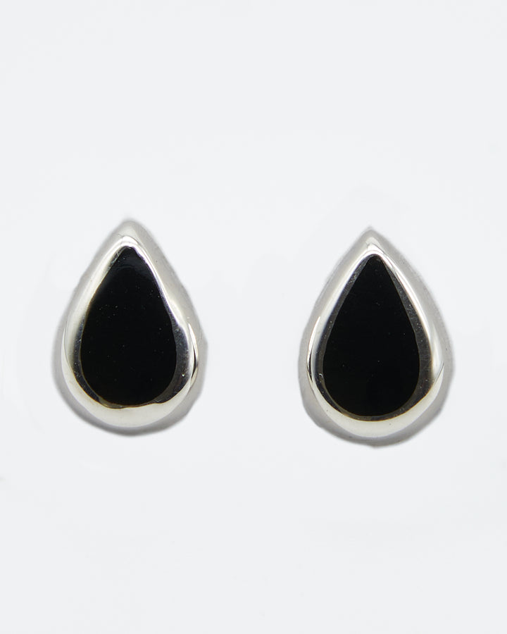 Teardrop Silver Studs - Renata Rubio 92.5 - EET800-T-AB