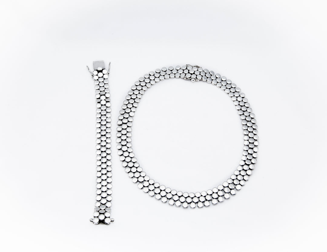 The Perfect 10 Sterling Silver Bracelet and Necklace