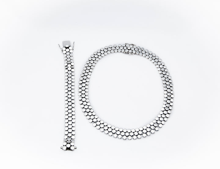 The Perfect 10 Silver Bracelet and Necklace